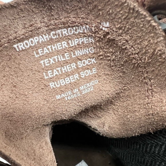 Steve Madden Mens Troopah-C Combat Boot, Brown Leather Lace Up & Zipper Close 7M - Picture 10 of 11